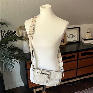 Free People Cream Crossbody Bag